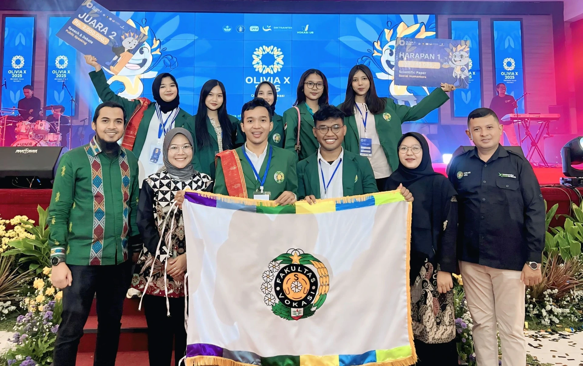 Outstanding Achievement of the Faculty of Vocational Education, Universitas Sumatera Utara at OLIVIA X 2025
